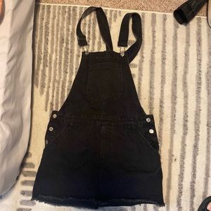 Black Overall Dress
